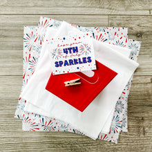 Load image into Gallery viewer, "Hope Your 4th of July Sparkles" Gift Basket Kit
