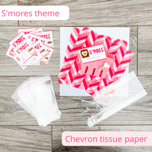 Load image into Gallery viewer, Class Valentine Kit (S'Mores & Tickled Pink)--INCLUDES TEACHER VALENTINE!