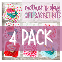Load image into Gallery viewer, Mother's Day Gift Basket Kits | 4 Pack