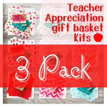 Load image into Gallery viewer, Teacher Appreciation Gift Basket Kits | 3 Pack