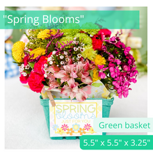 Load image into Gallery viewer, Beautiful spring flower arrangement, Spring flower basket