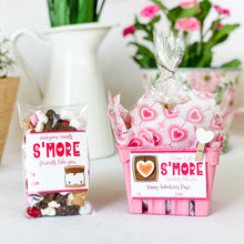 Load image into Gallery viewer, Class Valentine Kit (S'Mores & Tickled Pink)--INCLUDES TEACHER VALENTINE!