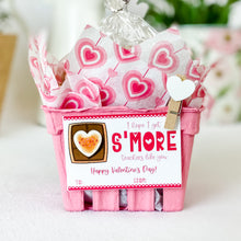 Load image into Gallery viewer, Class Valentine Kit (S'Mores & Tickled Pink)--INCLUDES TEACHER VALENTINE!