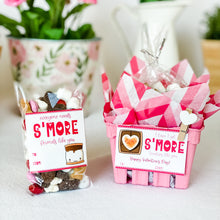 Load image into Gallery viewer, Class Valentine Kit (S'Mores & Tickled Pink)--INCLUDES TEACHER VALENTINE!