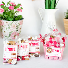 Load image into Gallery viewer, Class Valentine Kit (S'Mores & Tickled Pink)--INCLUDES TEACHER VALENTINE!