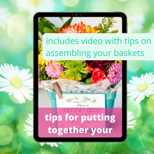 Load image into Gallery viewer, Spring Blooms Gift Basket Kit