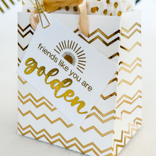 Load image into Gallery viewer, &quot;Friends Like You Are Golden&quot; Mini Gift Bag Kit
