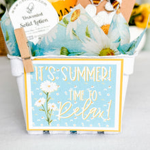 Load image into Gallery viewer, &quot;It&#39;s Summer! Time to relax!&quot; Gift Packaging Kit
