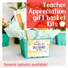 Load image into Gallery viewer, Teacher Appreciation Gift Basket Kits
