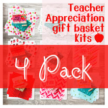 Load image into Gallery viewer, Teacher Appreciation Gift Basket Kits | 4 Pack
