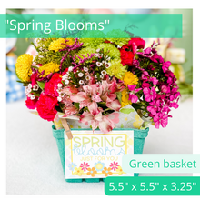 Load image into Gallery viewer, Beautiful spring flower arrangement, Spring flower basket
