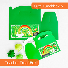 Load image into Gallery viewer, St. Patrick's Lunchbox &amp; Teacher Treat Box Kit
