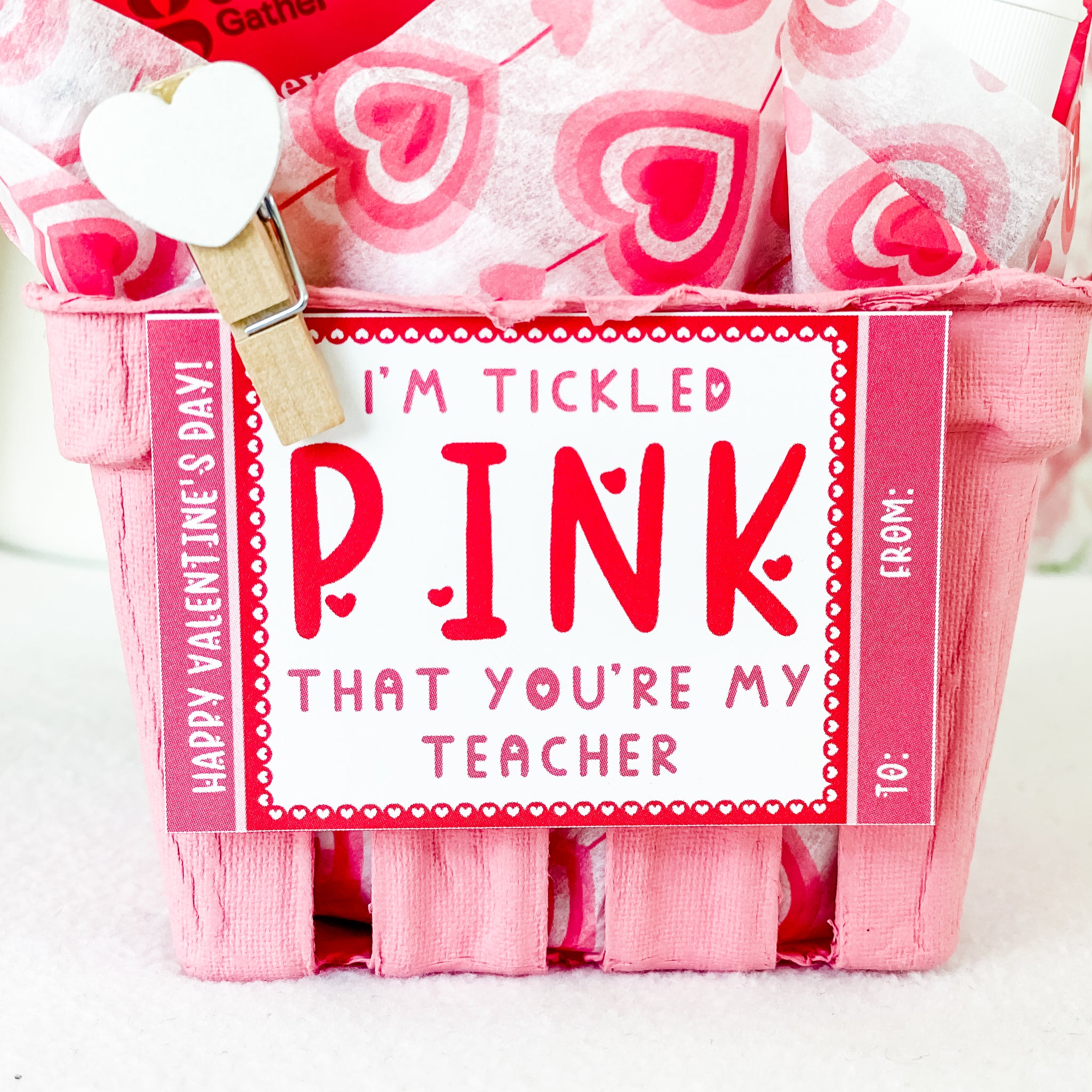 Valentine's Day Student Gift Ideas & Gift Tags - Lessons for
