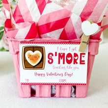 Load image into Gallery viewer, Class Valentine Kit (S&#39;Mores &amp; Tickled Pink)--INCLUDES TEACHER VALENTINE!
