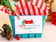 Load image into Gallery viewer, CUSTOMIZABLE We Tissue a Merry Kissmas Gift Tags (Merry &amp; Bright)--INSTANT DOWNLOAD
